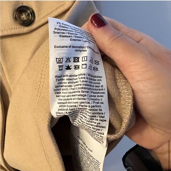 Vero Moda jacket, tan, size XS - Picture 10 of 10